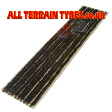 Black Tubeless Tyre Repair String 12" (40) - Click Image to Close